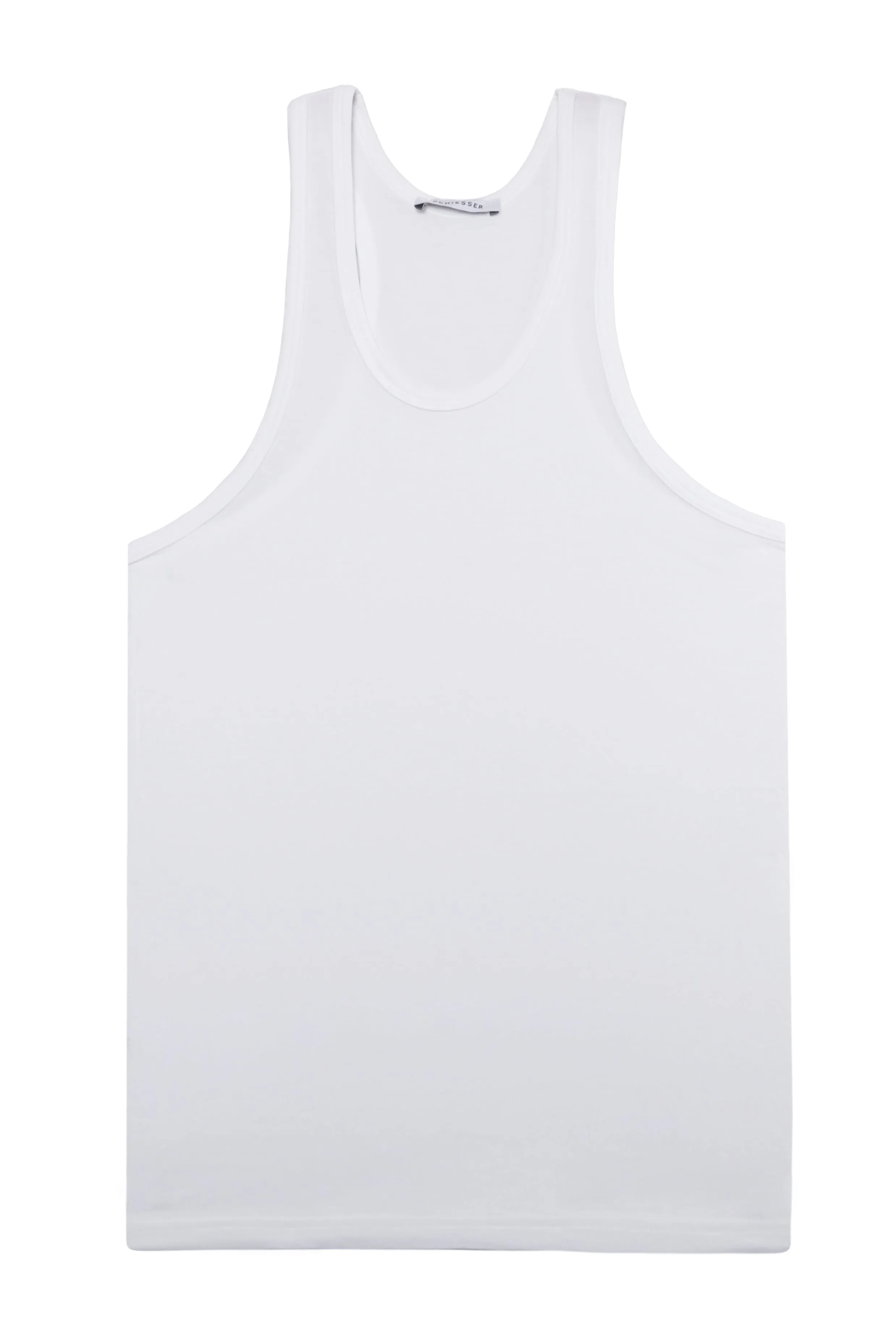 Men's Supima Round-Neck Tank Top (2pcs)