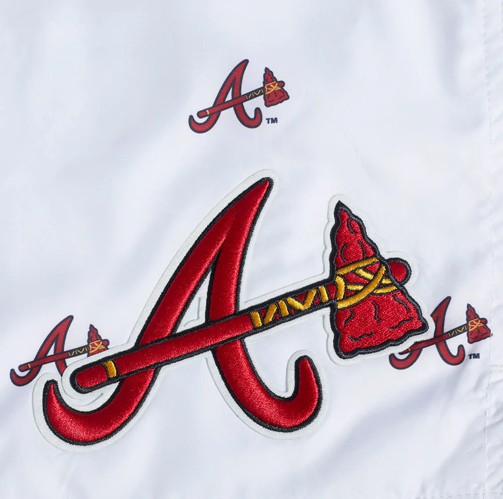 MLB ATLANTA BRAVES AOP MEN'S MINI LOGO WOVEN SHORT (3AB)