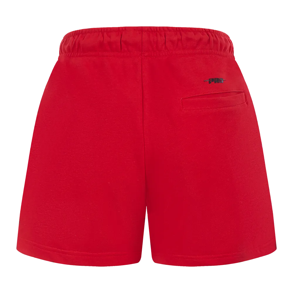 MLB BOSTON RED SOX CLASSIC WOMEN'S FLC SHORT (RED)