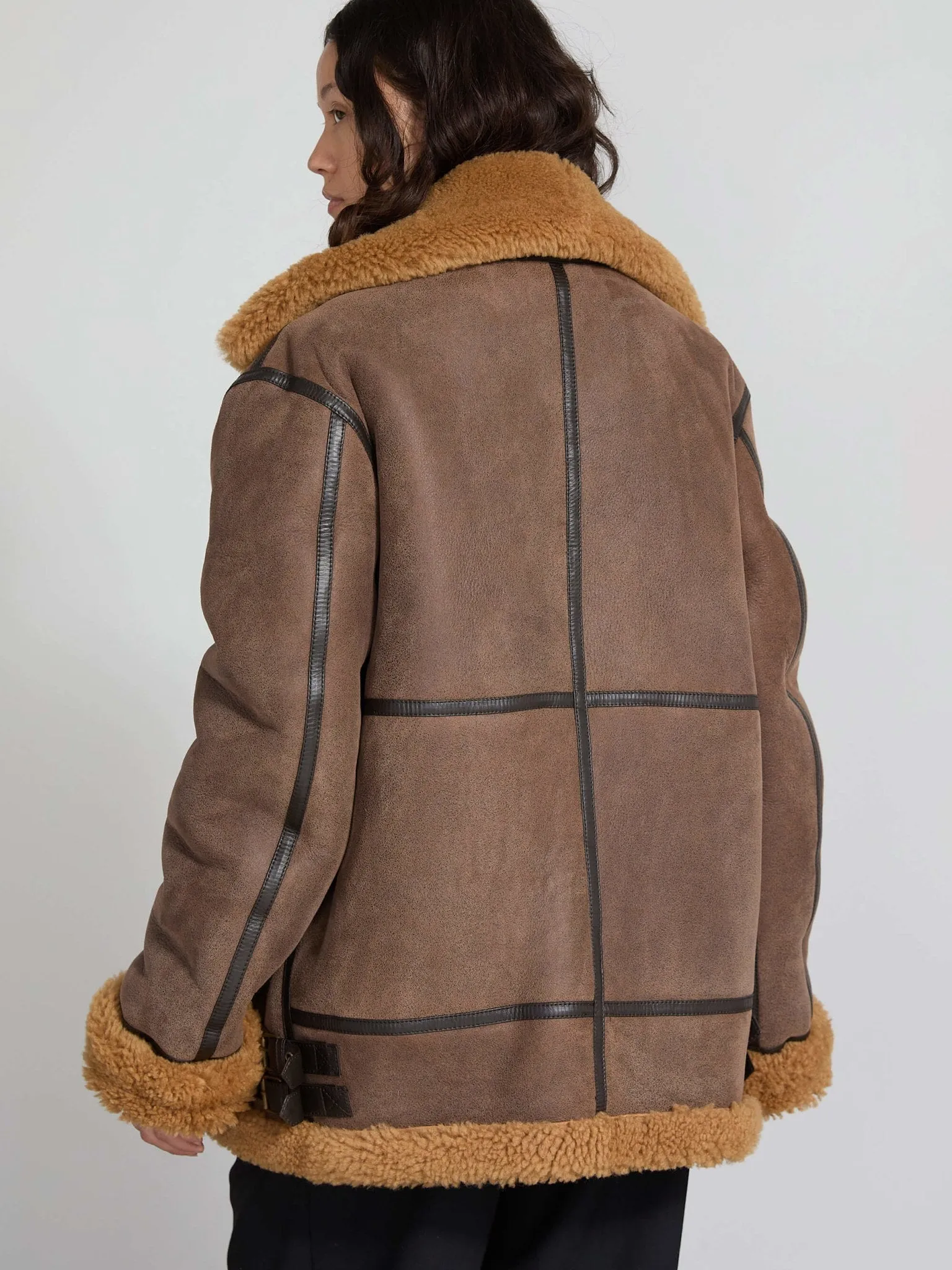 MORGAN JACKET - BROWN/BROWN