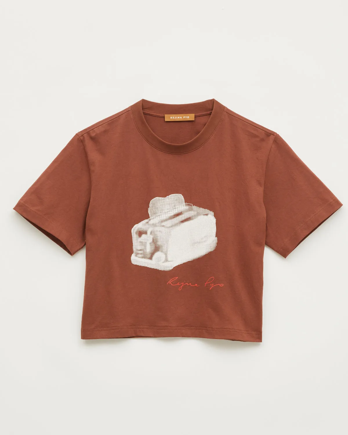 Murphy T-Shirt Organic Cotton Chocolate Toast