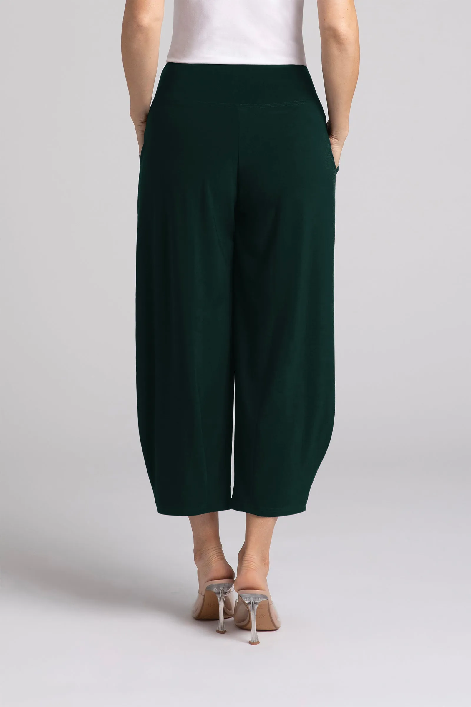 Narrow Lantern Pant | Evergreen