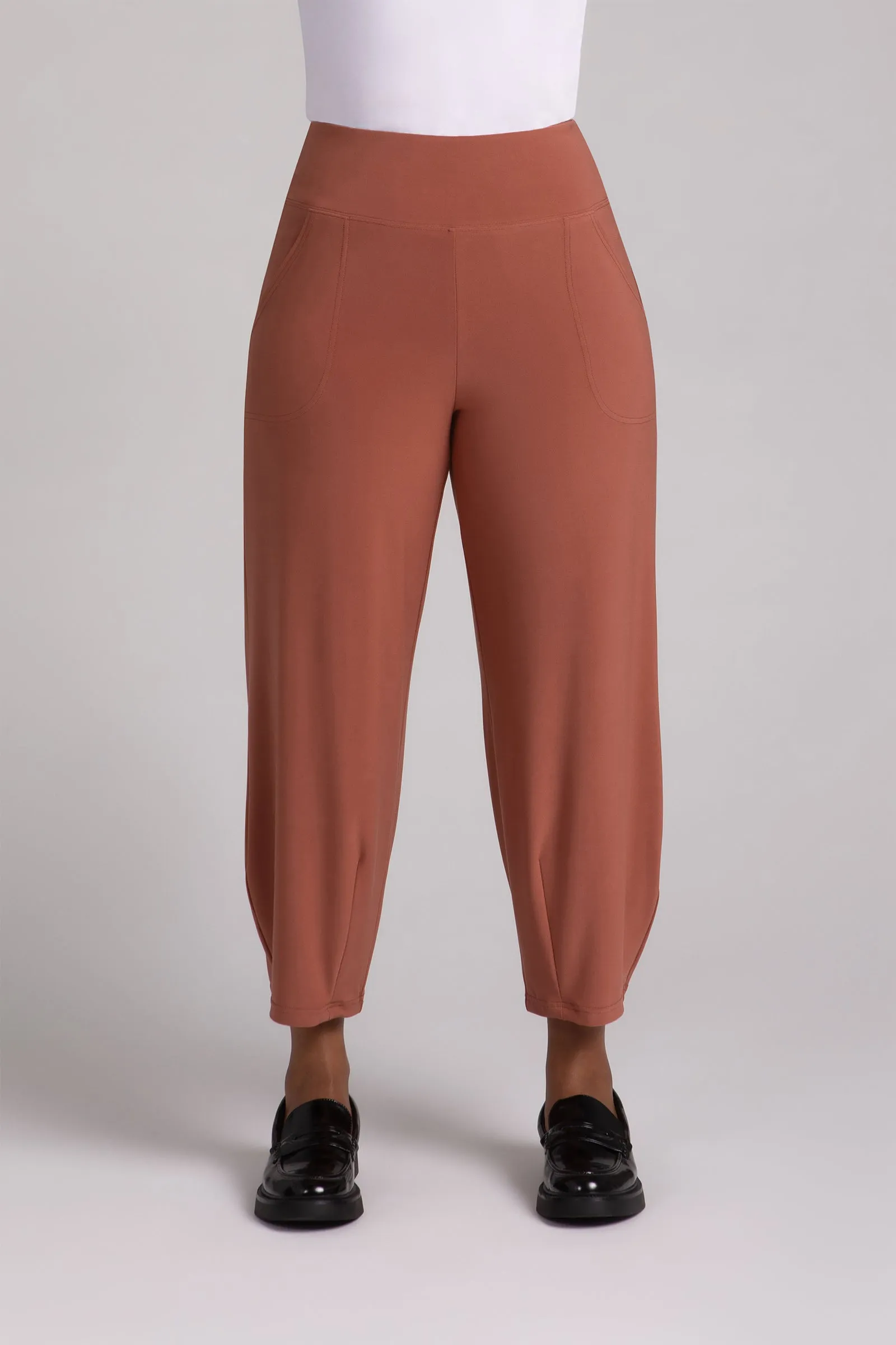 Narrow Lantern Pant Plus | Terra