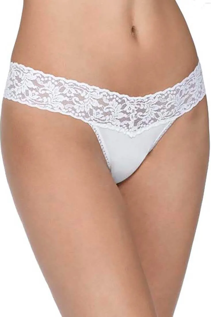 Organic Cotton Low Rise Thong