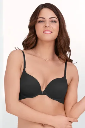 Perfect Lift  Padded Wired Seamless Bra - Black