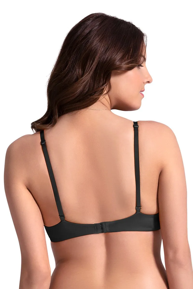 Perfect Lift  Padded Wired Seamless Bra - Black