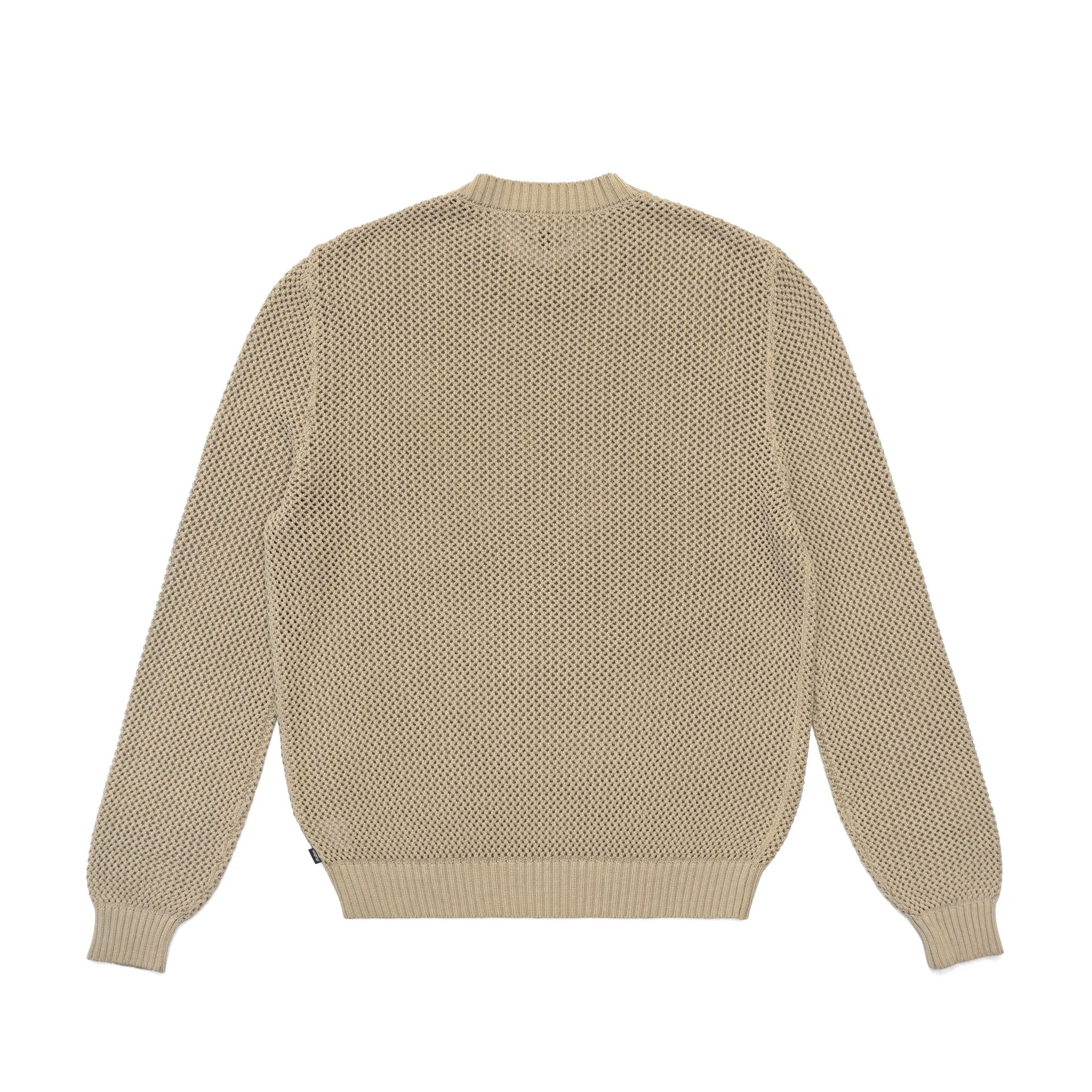 Pigment Dyed Fishnet Sweater