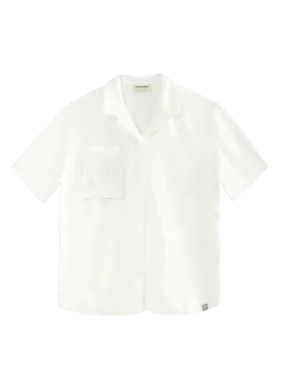 Resort Shirt (Seersucker Pearl)