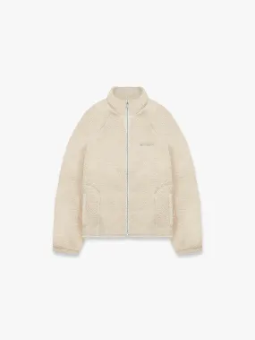 RETERNITY FLEECE JACKET - CREAM