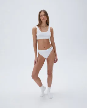 Seamless Intimate Thong - White