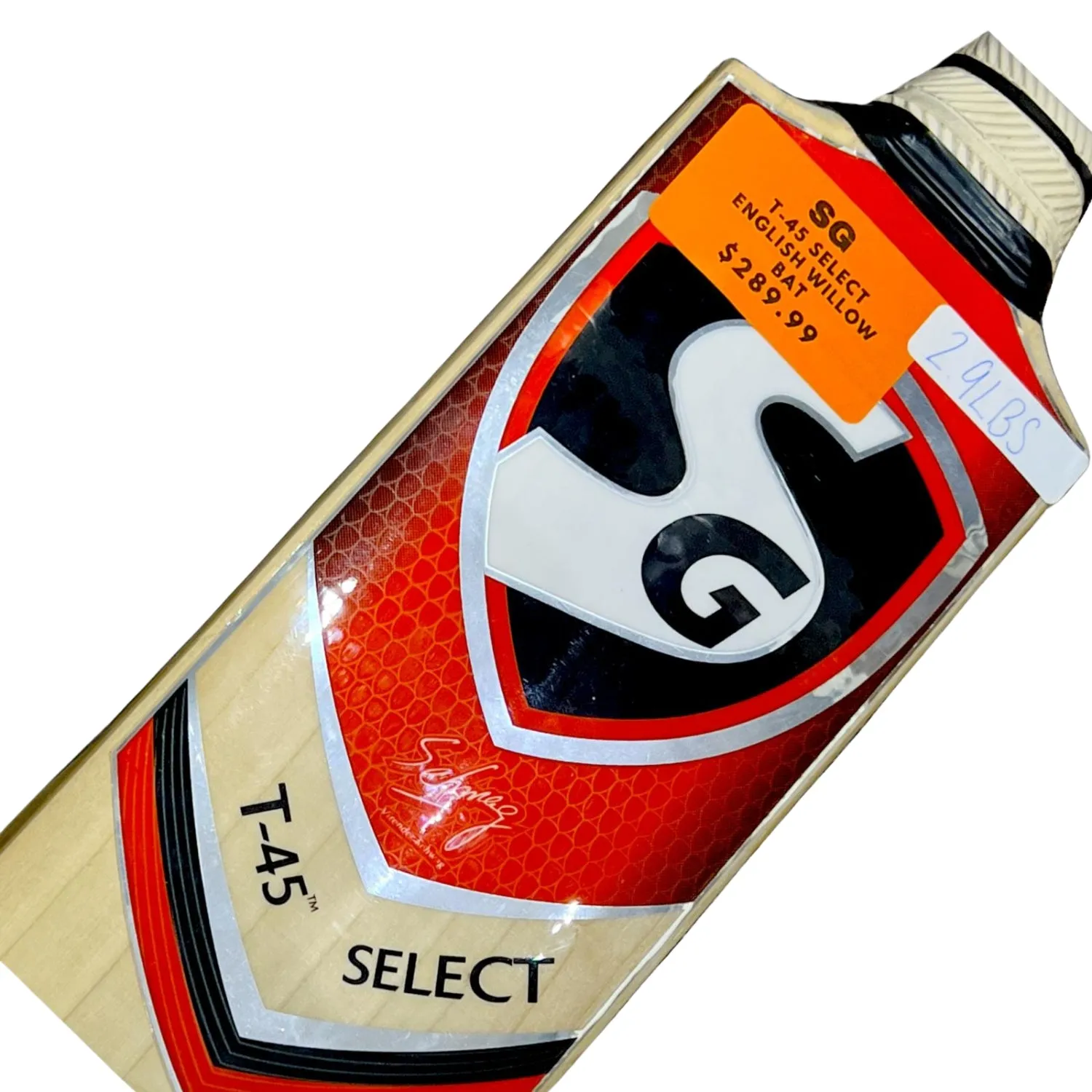 SG Cricket Bat T-45-Select English Willow, SH