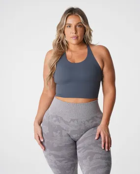 Stone Grey Matrix Bra Top