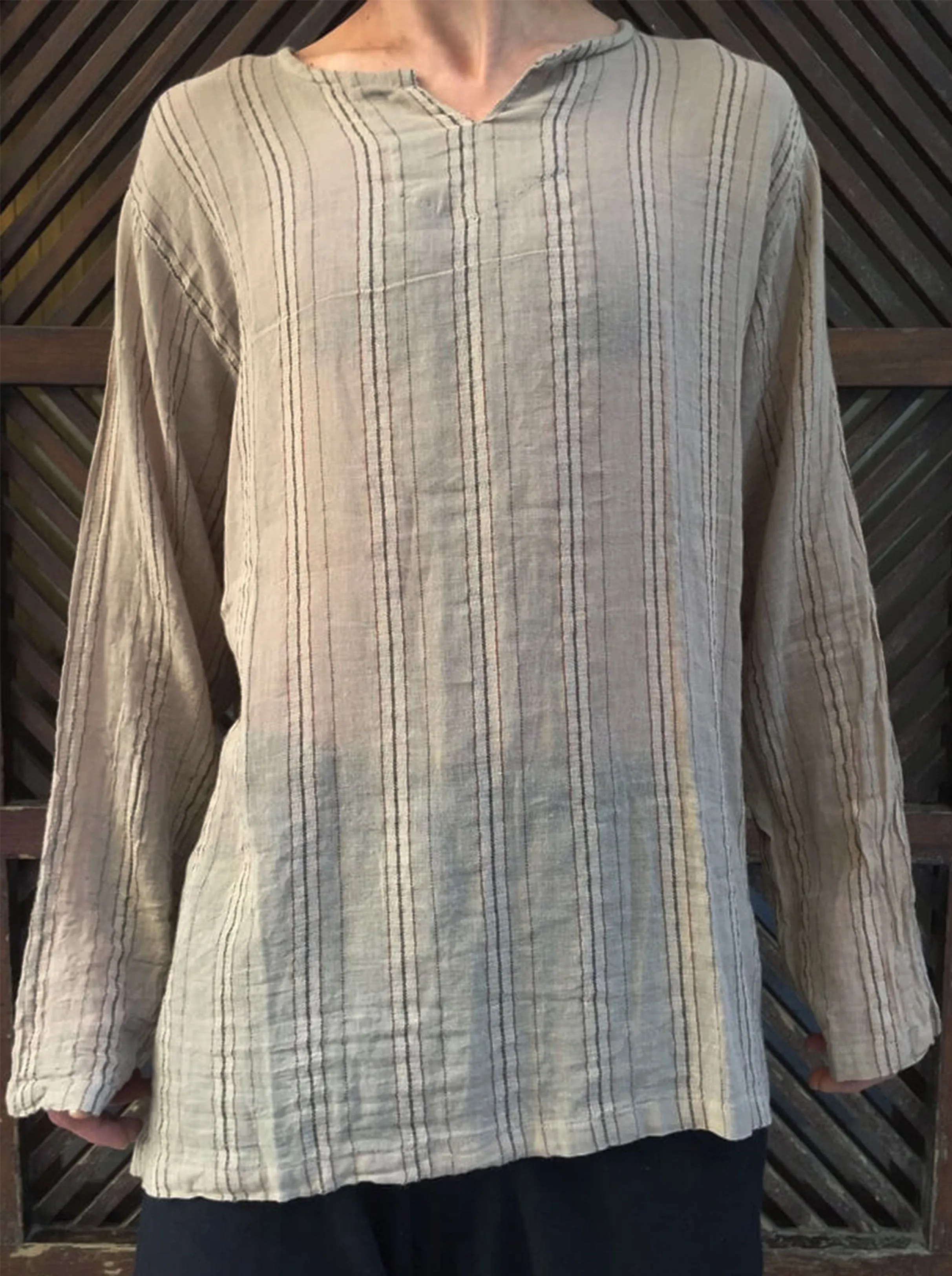 Striped Short Kurta