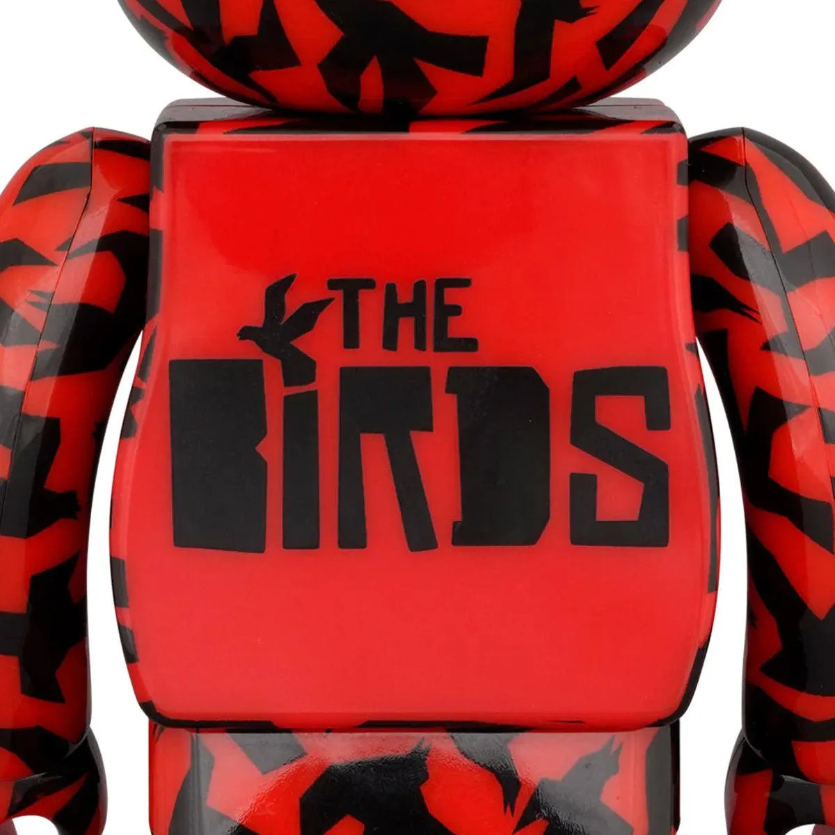   The Birds Be@rbricks 100%   400% 'Red Black'