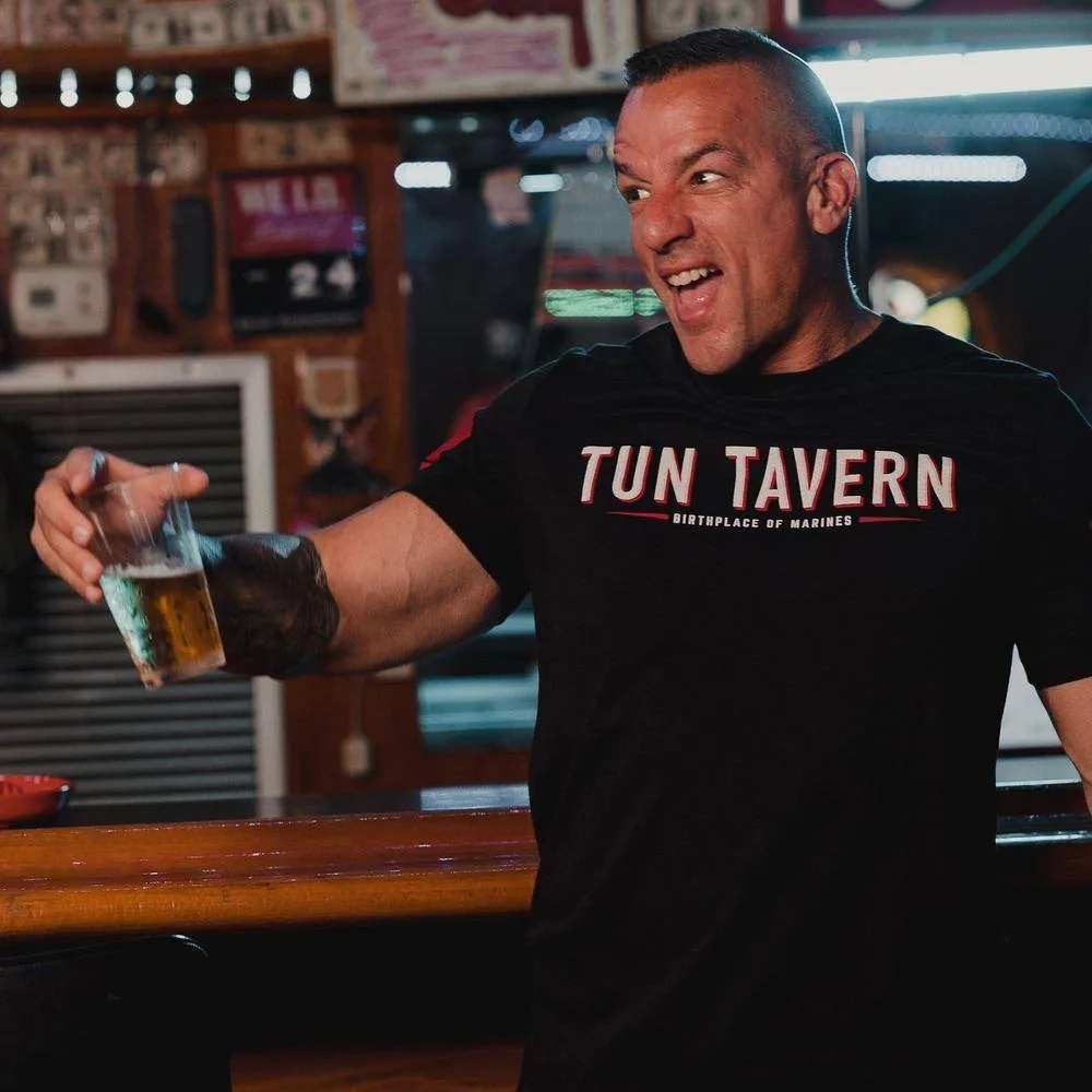 USMC - Tun Tavern - B.Y.O.G. T-Shirt - Black