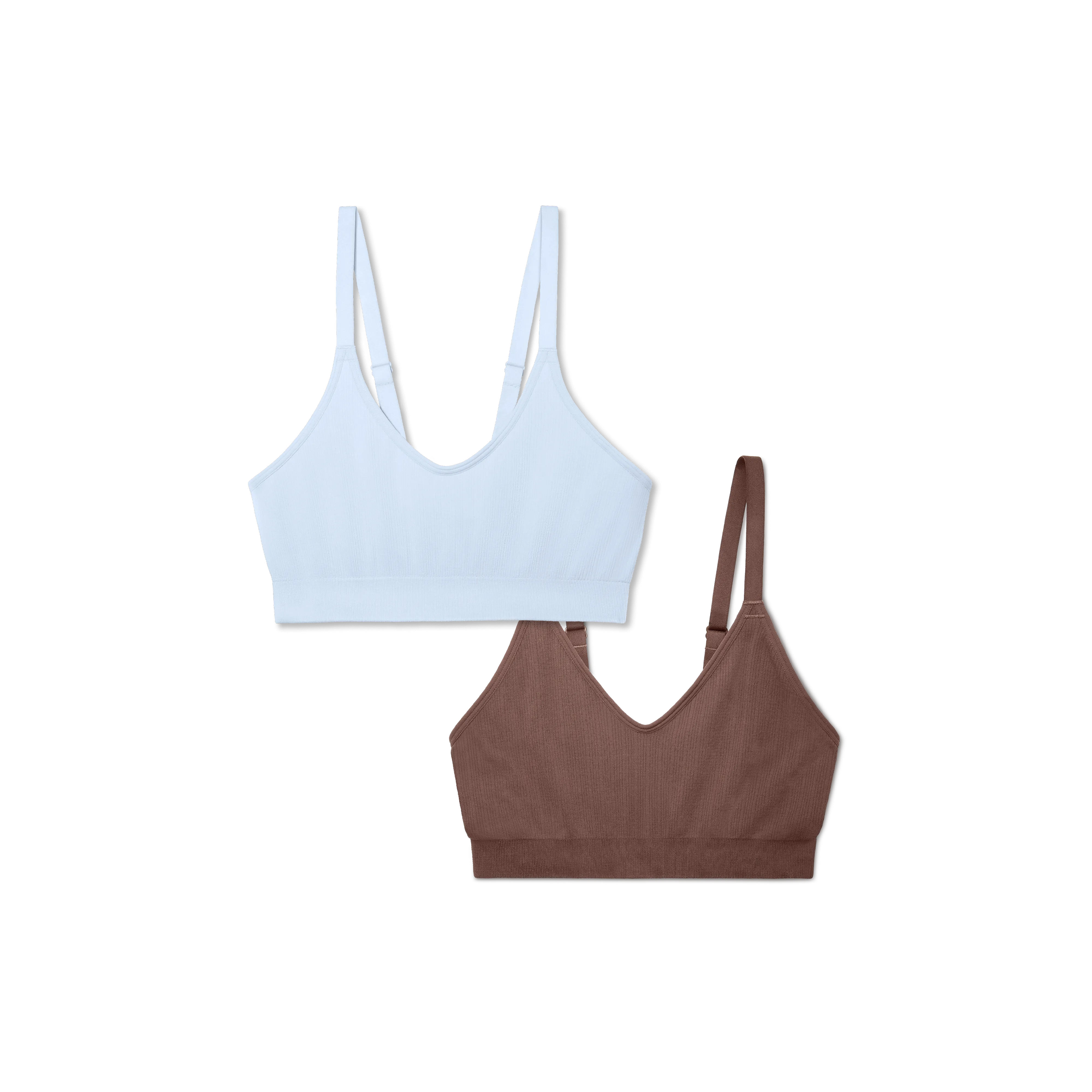 Women's Seamless Scoop Bralette 2-Pack