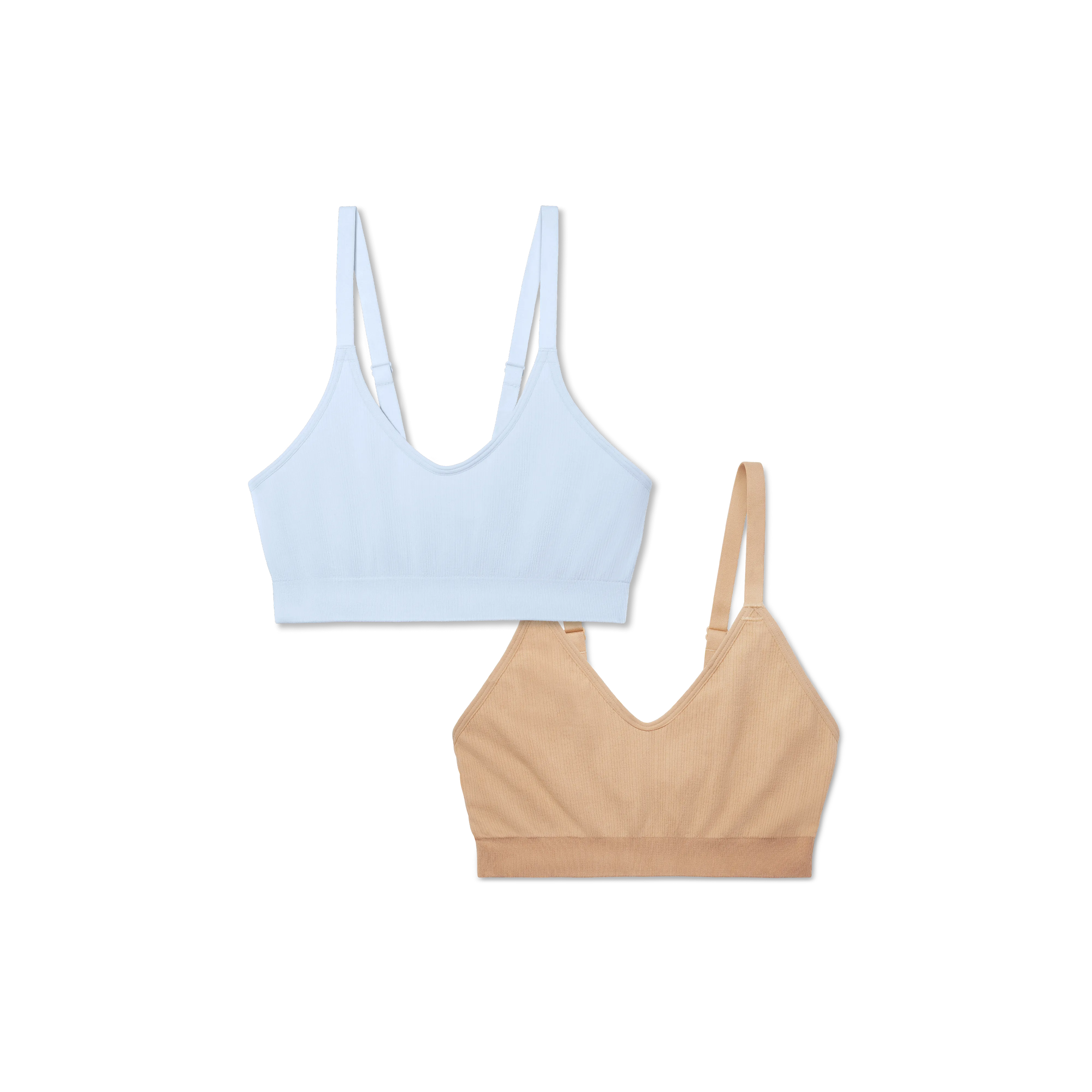 Women's Seamless Scoop Bralette 2-Pack