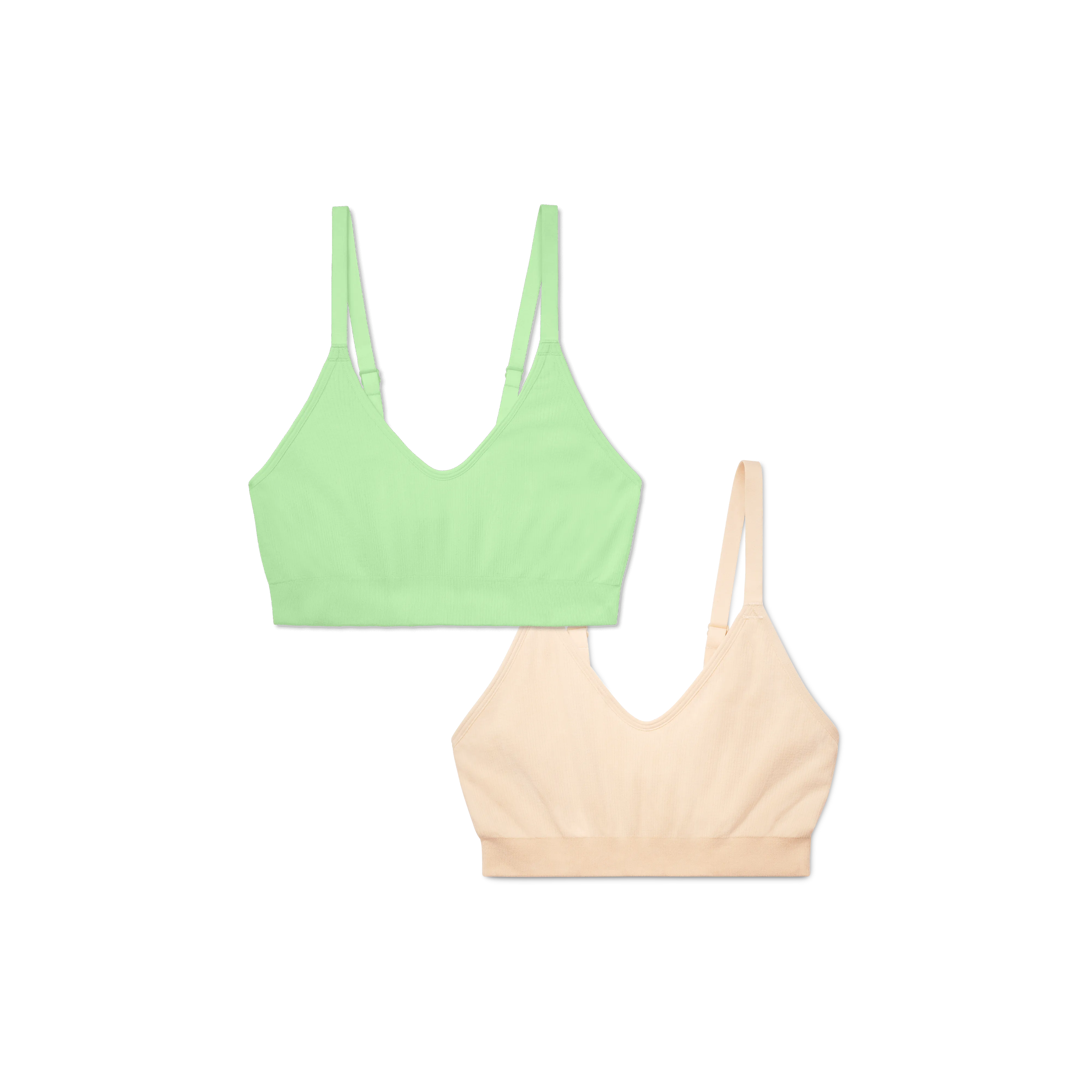 Women's Seamless Scoop Bralette 2-Pack