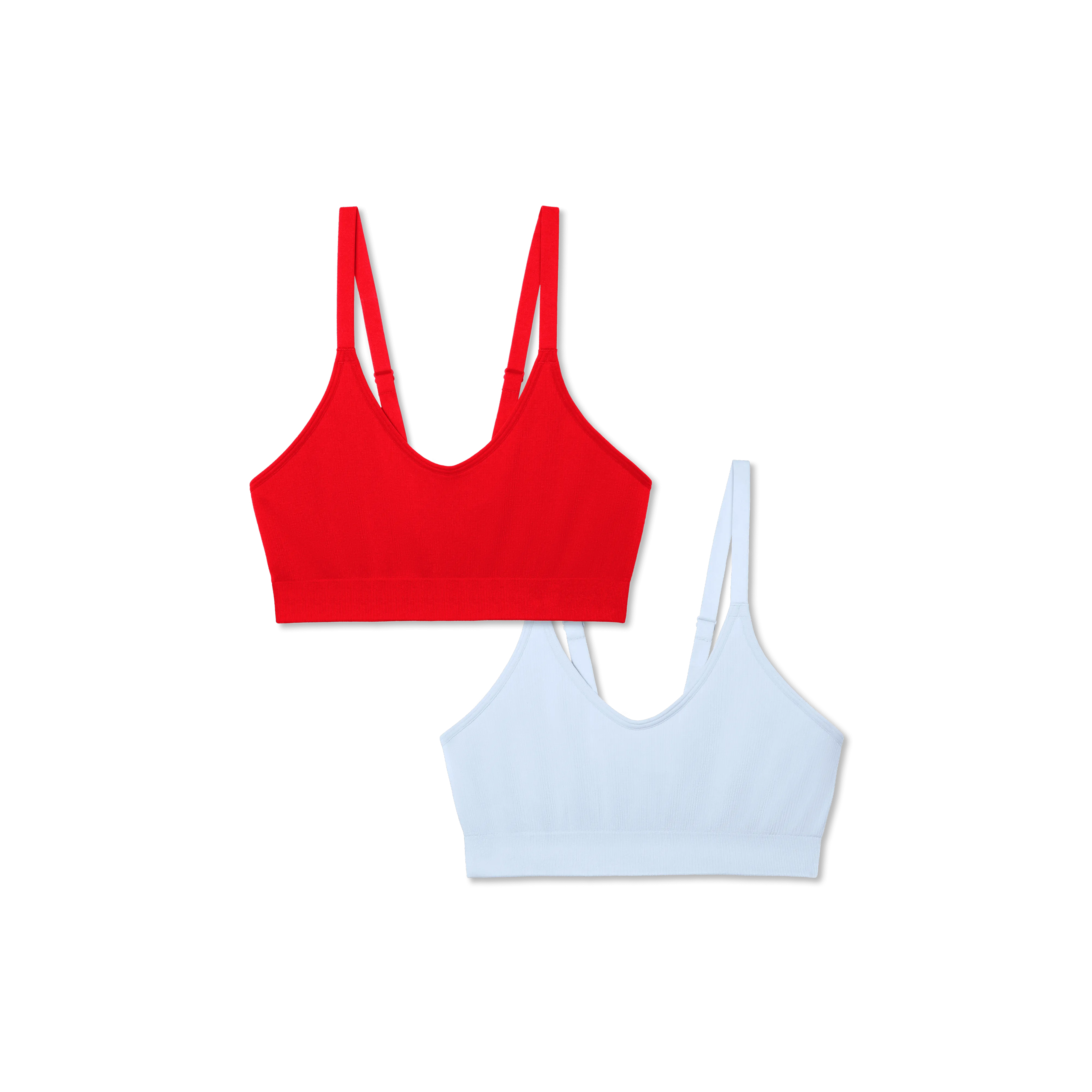 Women's Seamless Scoop Bralette 2-Pack