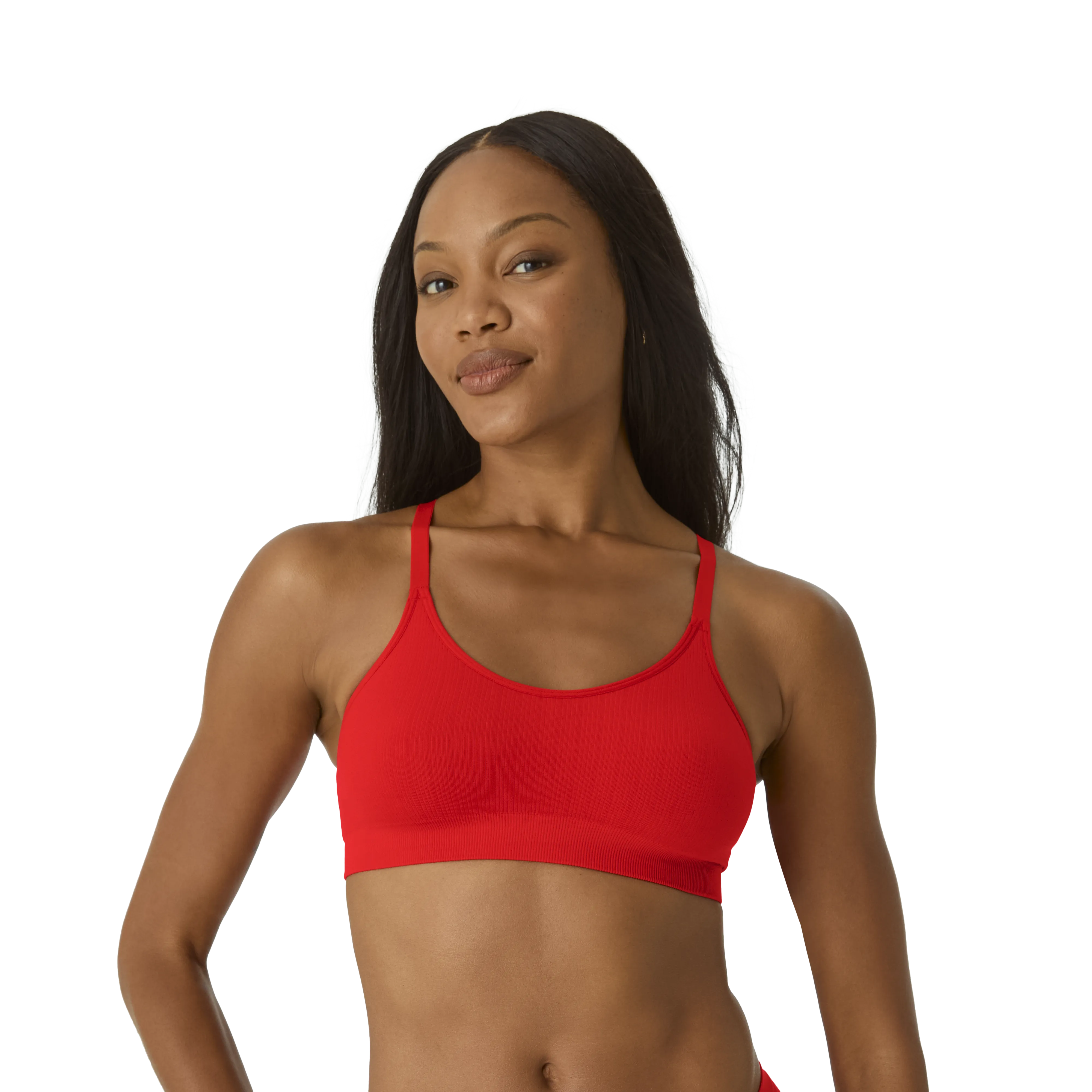 Women's Seamless Scoop Bralette 2-Pack