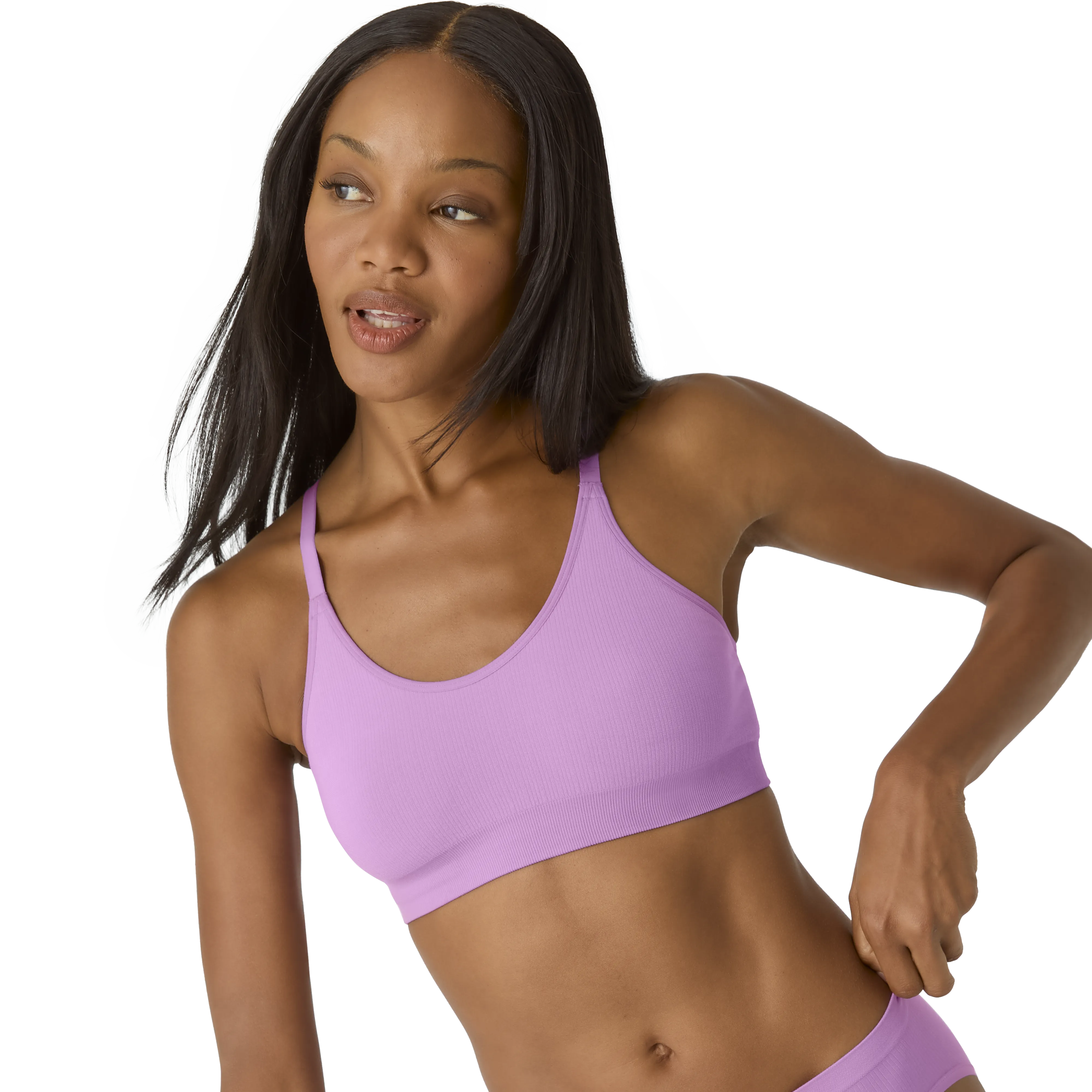 Women's Seamless Scoop Bralette 2-Pack