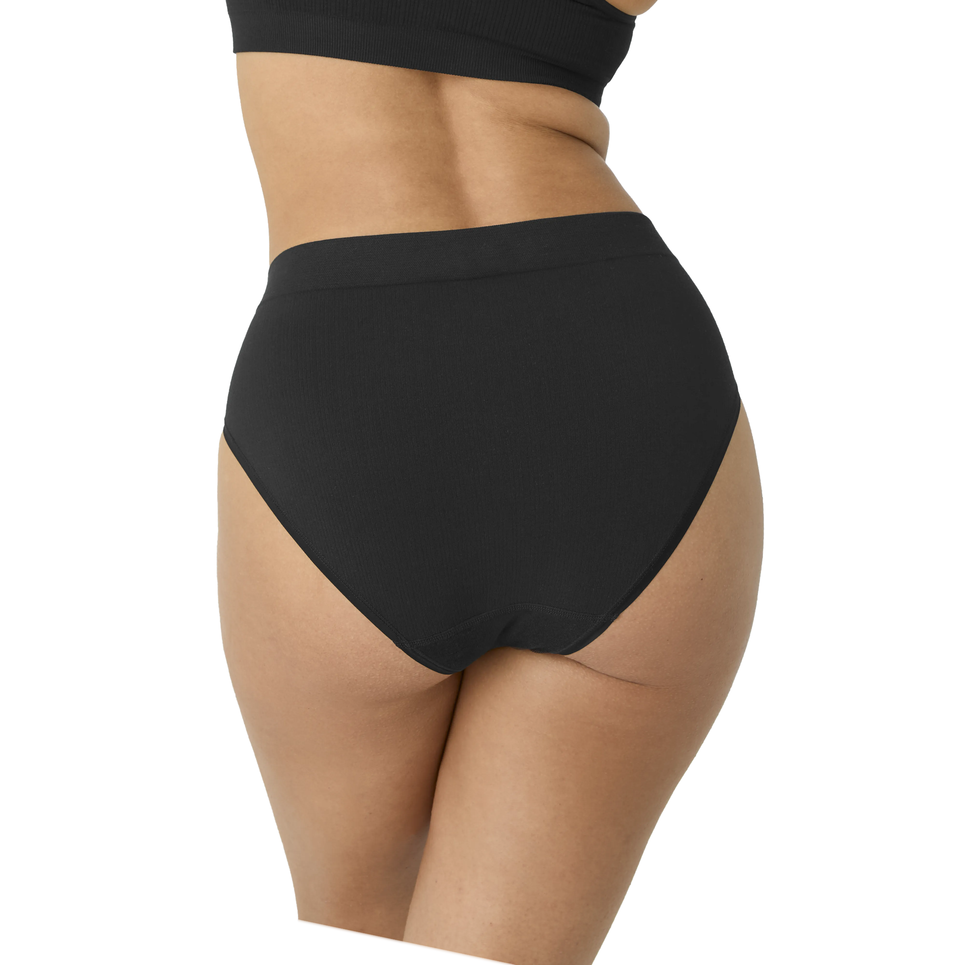 Women’s Seamless Scoop Bralette   High Rise Brief